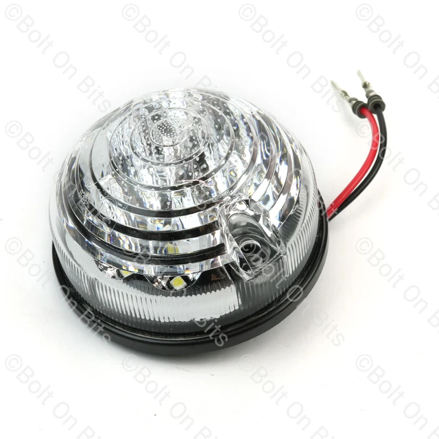 2x RDX LED Front-Seitenleuchten 73mm Für Land Rover Defender 90 & 110 – Upgrade-Kit