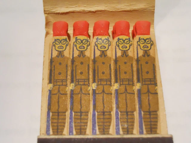 Vintage Feature Matchbook - Strike 'Em Dead - Remember Pearl Harbor - '42 - Nrmt Vintage Feature Matchbook - Strike 'Em Dead - Remember Pearl Harbor - '42 - Nrmt