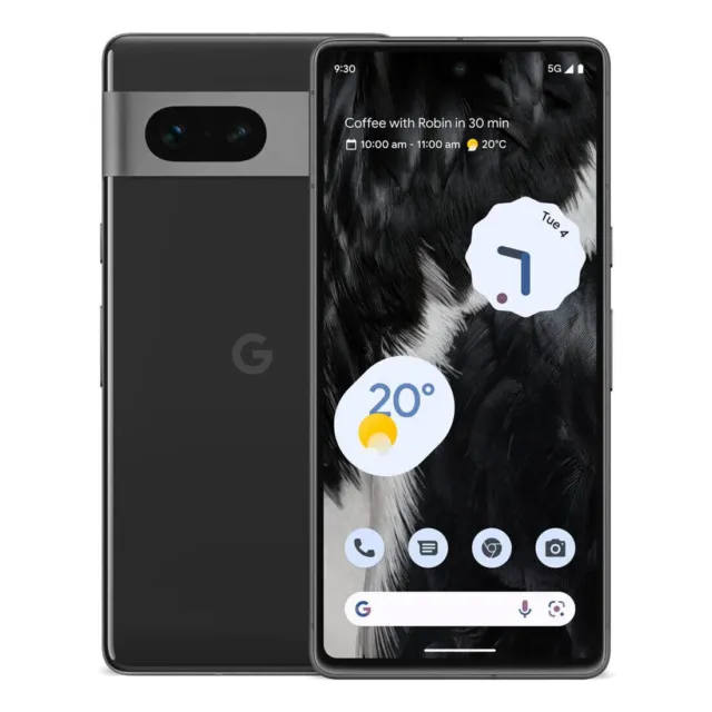 Google Pixel 7 5G Obsidian Black 128GB Mobile Phone Unlocked AUS Stock Warranty