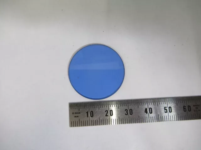 Antique Seibert Blue Glass Filter Optics Microscope Part As Pictured &R6-A-97 2
