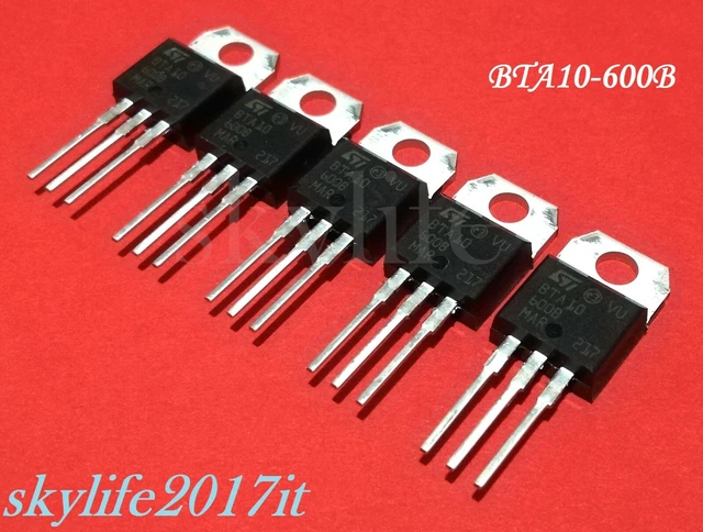 10 Pz Transistor BTA26-800B BTA26 800B 800 V 25A TO-3P #A6-8 - Foto 2