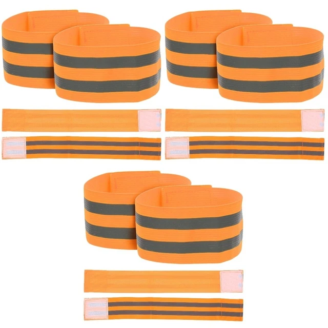 12 Pcs corsa Sport Bracciali di Visibilità Per A piedi Outdoor Sport