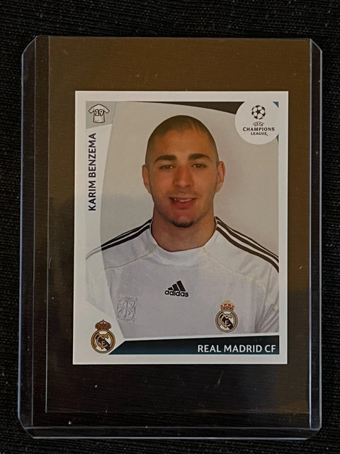 STICKER PANINI FOOT FRANCE 2009 KARIM BENZEMA LYON REAL