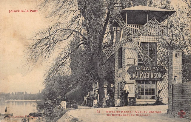 CPA Dept 94 Val de Marne - Joinville le Pont le Restaurant du Robinson