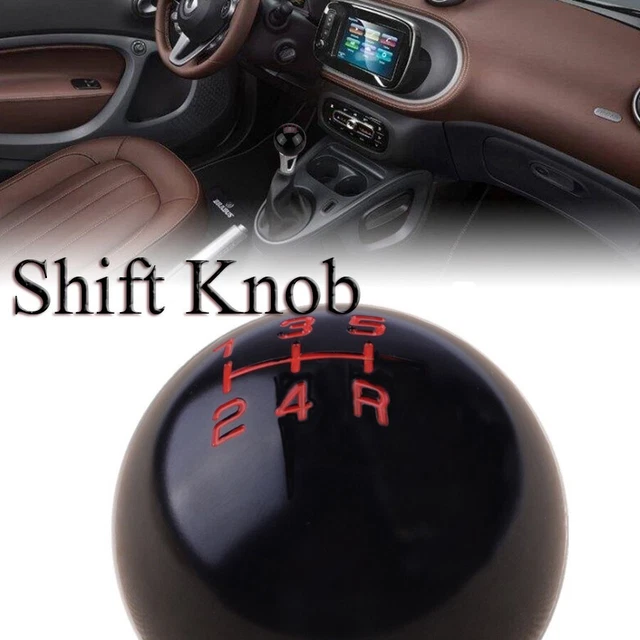 Fit WRX 5-Speed Manual Transmission Stick Shift Knob Black Ball Gear Lever Cover