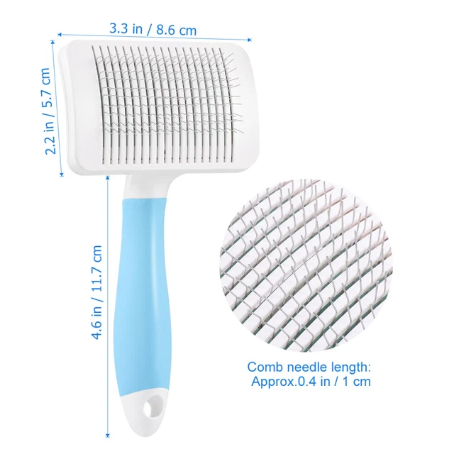 Pet Brushes Dogs Pet Brushes Cats Hair Pick Comb Wool Needle Comb 2
