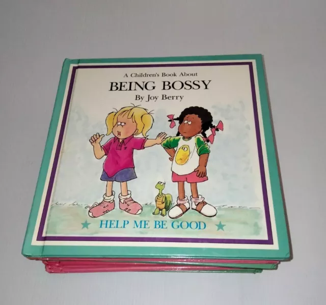 Help me be good books - Joy Berry children's 10 books bundle bulk lot Vintage