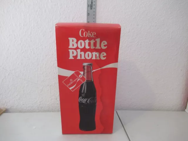 Coca-Cola Coke vintage Bottle Phone Telephone NEW IN DAMAGED PACKAGE