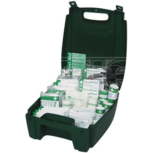 Evolution First Aid Box WORKPLACE FIRST AID Kit in Evolution Box - Small - Safety First Aid ...