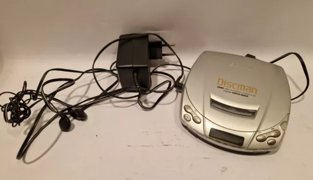 C10-Ac Sony Discman Model D-191 Digital Mega Bass Cd-Player 2178441 3