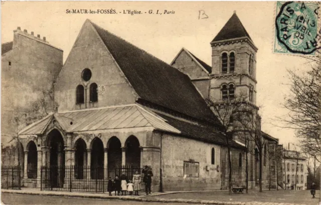 CPA AK St-MAUR-les-DITCHES - L'Église (519699)