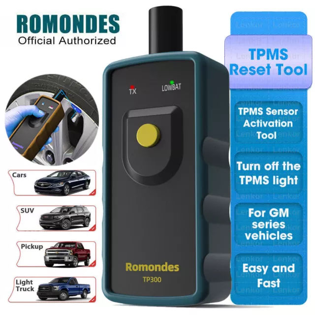 ROMONDES Auto RDKS TPMS Programmier Werkzeug Anlernsystem Diagnosegerät für GM