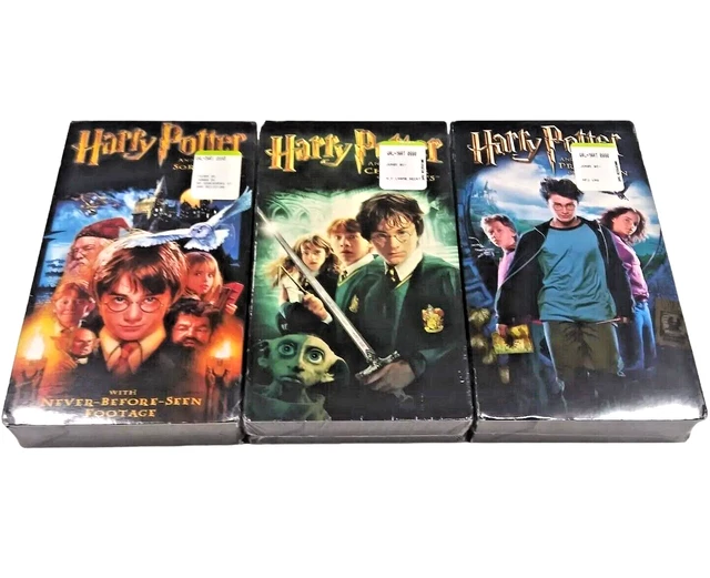 HARRY POTTER VHS Tapes SEALED Sorcerer's Stone Chamber Secrets Prisoner