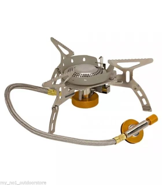 Vango Folding Piezo Camping Gas Stove with Windshield