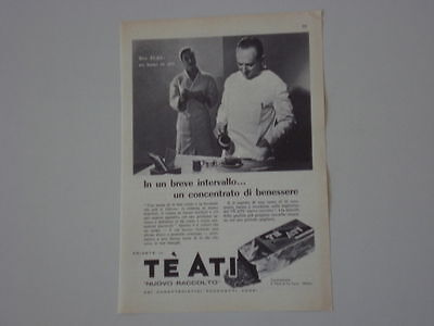 advertising Pubblicità 1970 TE' ATI 