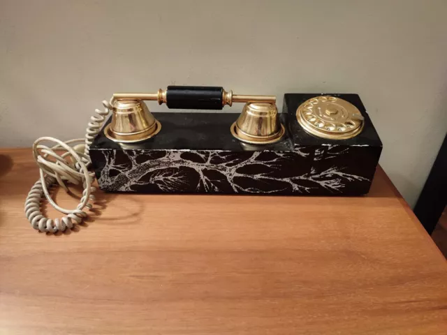 Telefono Antico Elegante Antiquariato Vintage Originale Retrò Grande