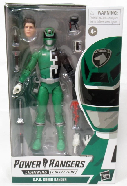 Hasbro Power Rangers Lightning Collection SPD Green Ranger 6" Figure New