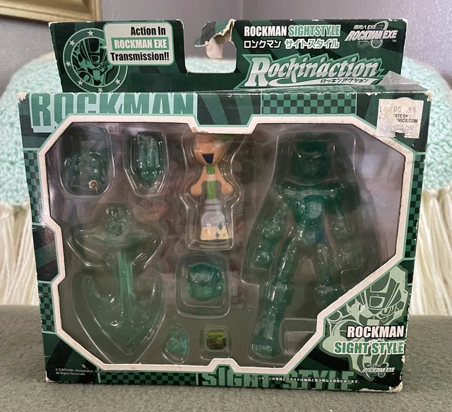 Rockman Exe Megaman Sight Style Rockin’Action Figure Japan NIB