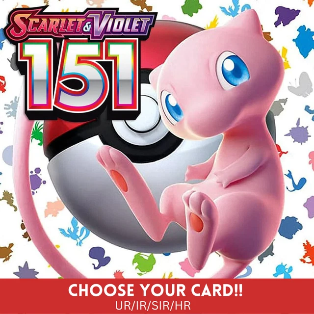 Near Mint Pokemon 151 Pokemon Scarlet & Violet 151 Singles - Choose Your Card! All Cards Near Mint (English) Pokemon Scarlet Violet 151 Near Mint Pokemon 151 Pokemon Scarlet & Violet 151 Singles - Choose Your Card! All Cards Near Mint (English) Pokemon Scarlet Violet 151