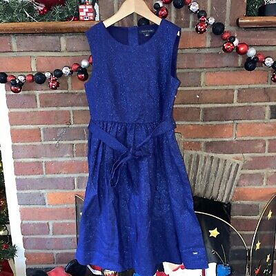 Girls Age 12 Tommy Hilfiger Sleeveless Christmas Party Dress BNWOT