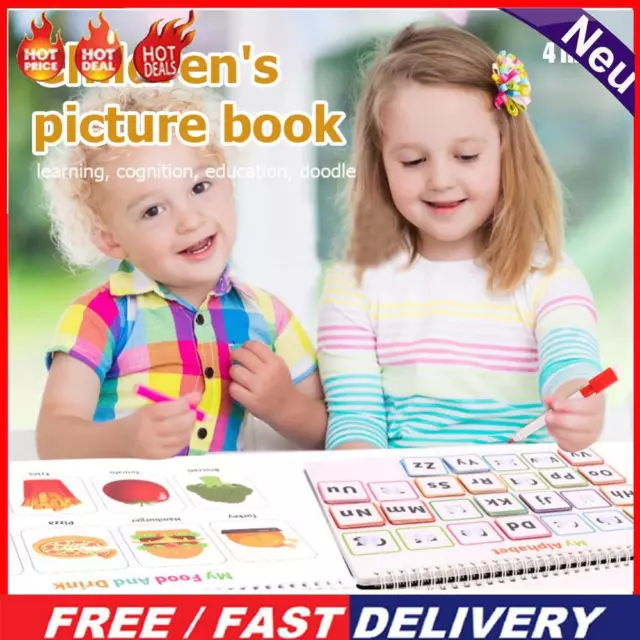 Creative Baby Activity Book Sensory Toys Creative Preschool Kids Learning Toys