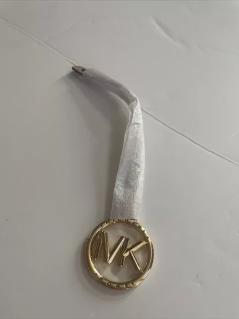 Michael Kors Mini Purse Keychain Fob Gold Color Bag charm Key