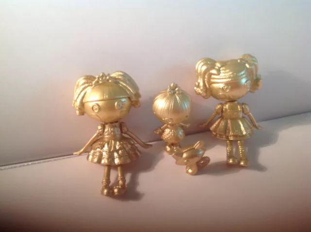 Lalaloopsy Jewel Sparkle & Trinket Mini Doll Gold Limited Edition Loose