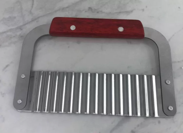 wavy crinkle cutter for soap loaf and soap making free shipping