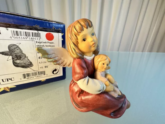 Goebel Figure 41-189-29-1 Angel With Doll 9,5 Cm. 1 Choice. Top Condition