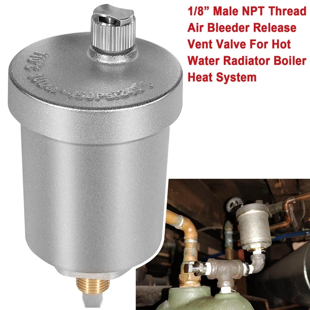 Hydronic Vent Risers 400-4 FLOAT AIR Hy-Vent, 1/8