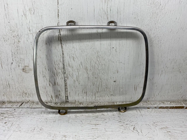 1997-2001 Jeep Cherokee Headlamp Aluminum Chrome Trim Bezel OEM Used