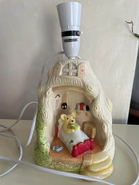 Vintage Kinder Teddybär Nachttischlampe Kinderzimmerleuchte