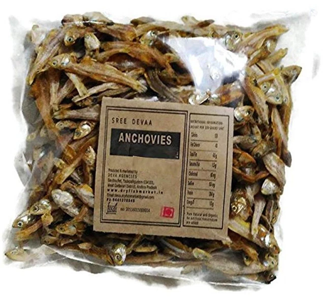 Pesce secco - acciughe (500 GM) - spedizione gratuita in tutto il mondo