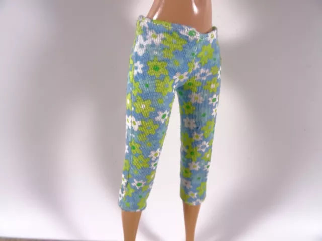 Mode Kleidung für Barbie Steffi o. ä. Modepuppe Leggins bedruckt (11121)