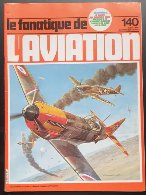 Le fanatique de l'aviation - numéro 140 - Juillet 1981