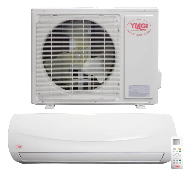 YMGI 9000 BTU  Ductless Mini Split AC Heat Pump Heat Cool 115V DC Inverter NSB