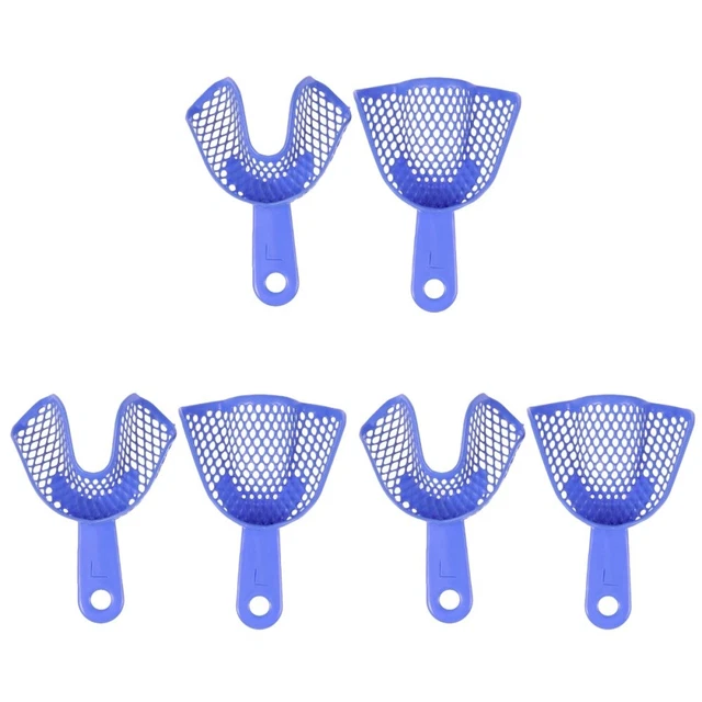 2pcs Vassoio Dentale Usa E Getta Vassoio Dentale Lo Sbiancamento Denti Kit