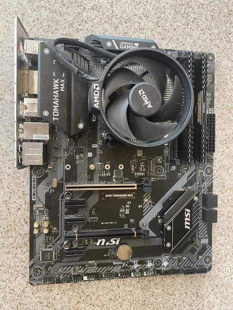 Mainboard Msi Msi B450 Tomahawk Max Ryzen 5800x AMD Ryzen 5800X