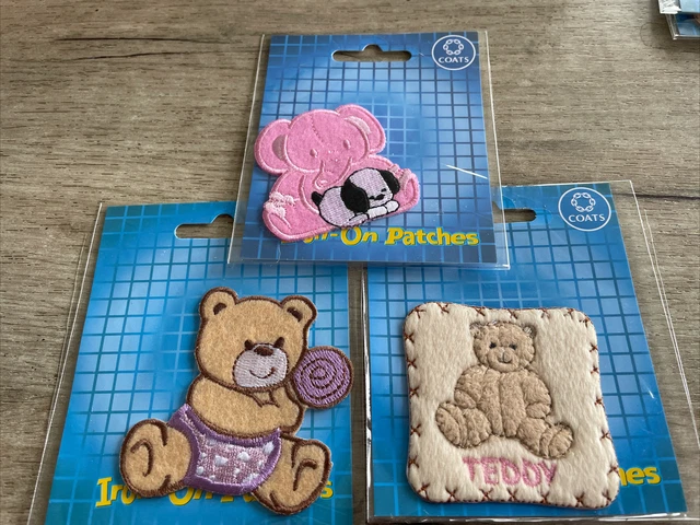 3 Packs Iron On Patches