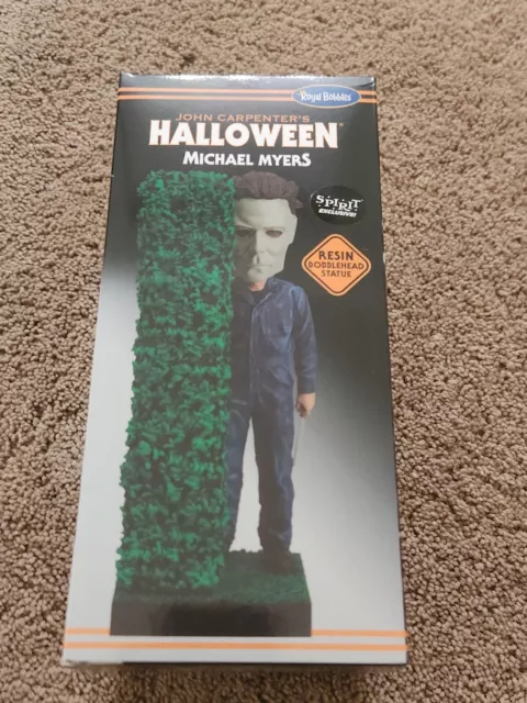 Royal bobbles bobblehead michael myers spirit halloween Exclusive 2023 Brand New