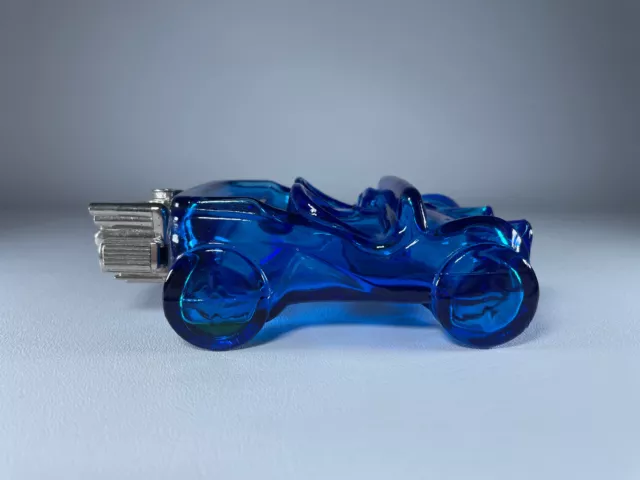Vintage Avon Collectible Dune Buggy Spicy After Shave Car Decanter Blue Empty