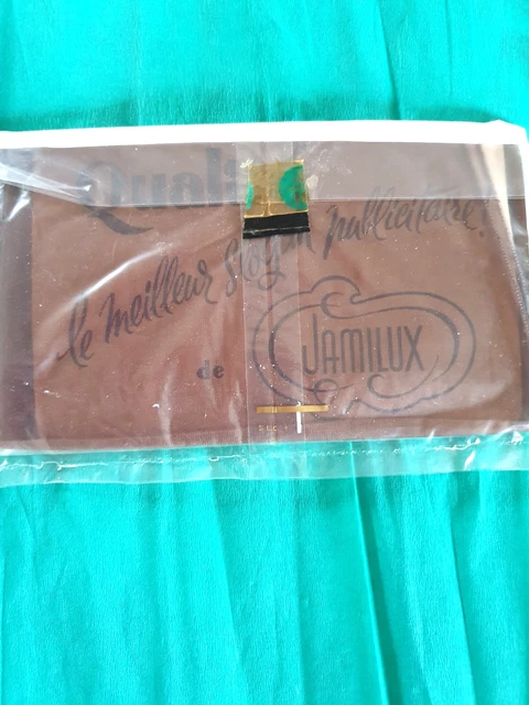 Bas nylon vintage Farnel, bas entièrement façonnés marrons