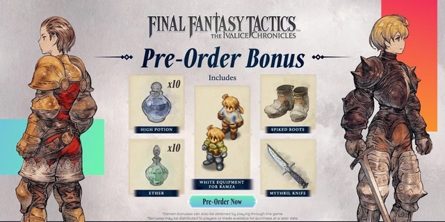 FINAL FANTASY TACTICS: The Ivalice Chronicles - Promo Poster