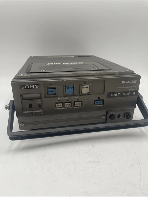 その他 SONY BETACAM SP VIDEO CASSETTE BVW-70 Sony BVW-70 Vintage Betacam SP Editor Video Cassette Tape