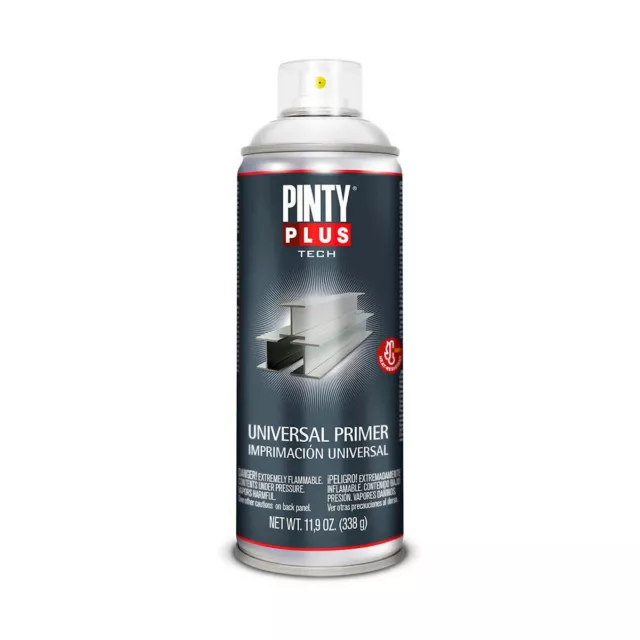 Pintura en spray Pintyplus Tech I101 Universal 400 ml Imprimación Blanco