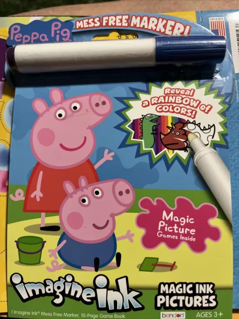 Mess Free Marker Peppa Pig Imagine Ink