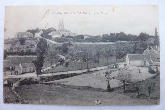 CPA 71 - Bourbon-Lancy - Vue de Borne   1917 Réf E / 09