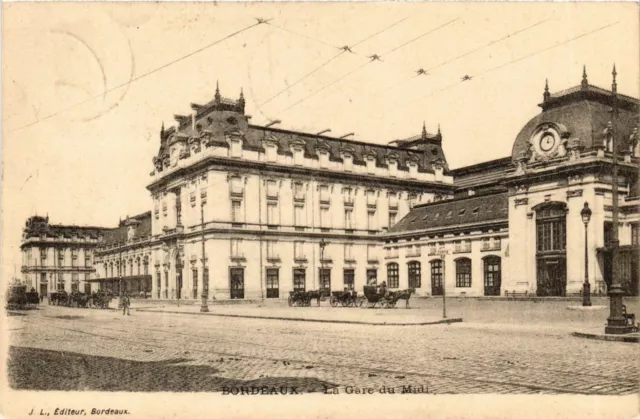 CPA Gironde BORDEAUX Gare du Midi (982543)