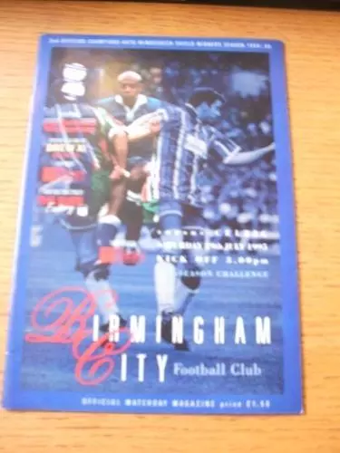 29/07/1995 Birmingham City v Celtic [Friendly] . No obvious faults, unless descr