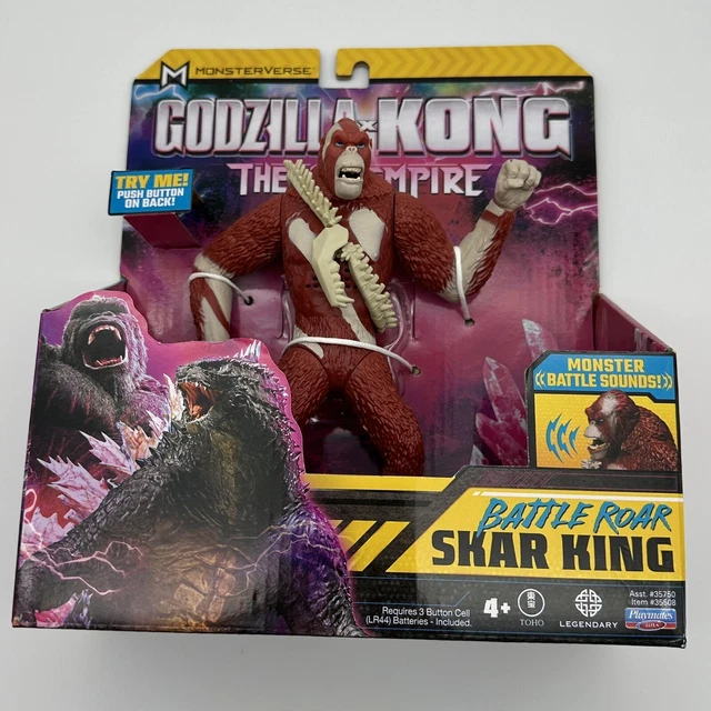 2024 PLAYMATES GODZILLA x Kong The New Empire Battle Roar Skar King 54